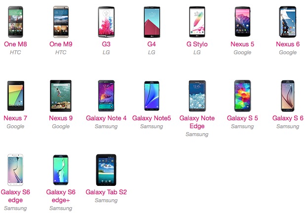 T Mobile Confirmed 17 Devices Which Will Receive Android Marshmallow Update Infobuzzzz